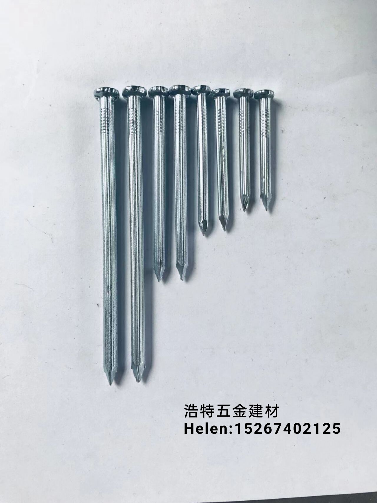 Cement nail straight cement nail Cement steel nail Galvanized cement nail twill cement nail galvanized cement hard high strength cement nail black cement nail steel nail cooked black cement nail