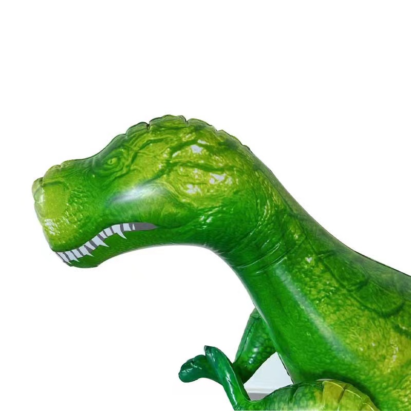亚马逊霸王龙玩具 充气恐龙 大号绿色PVC加厚儿童玩具 玩具批发详情5
