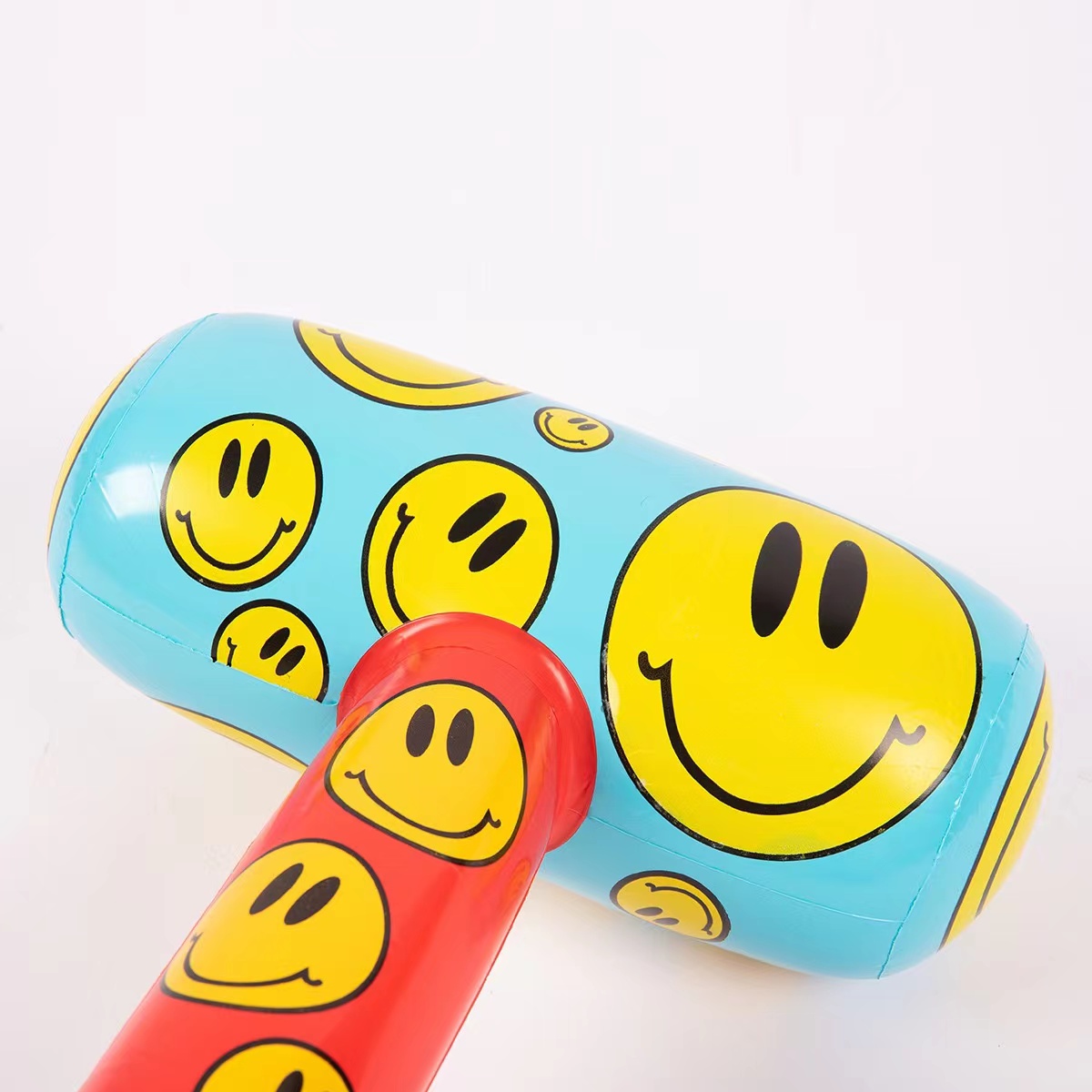 厂家PVC玩具 儿童玩具 充气锤子 笑脸 无伤力道具 棒槌玩具详情4