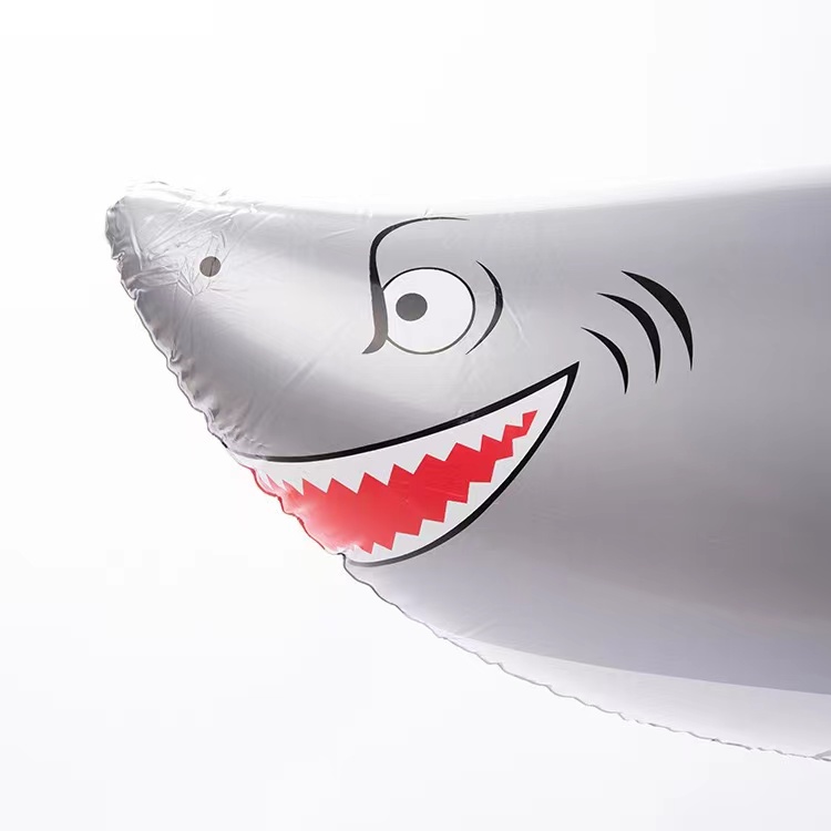 热销 环保PVC充气鲨鱼充气仿真动物吹气舞池装扮玩具源头厂家直销详情5