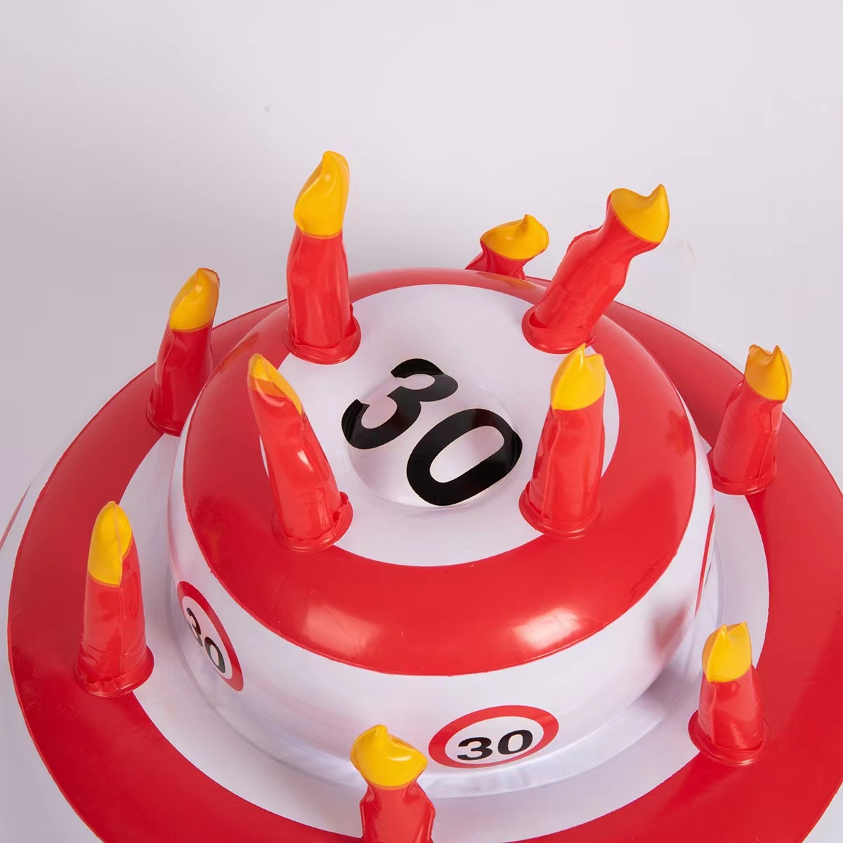 PVC充气蛋糕 充气生日蛋糕帽 节日礼品 广告 客户自定义logo详情6