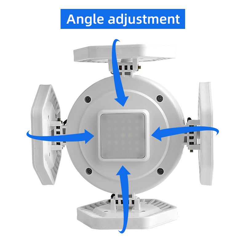 Cross-border new three-sided tent camping bulb solar charging night market stall emergency lighting details Picture