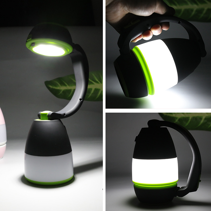 New LED table lamp outdoor camping light multi-functional strong USB charging lamp portable lighting emergency camping light Specification drawing