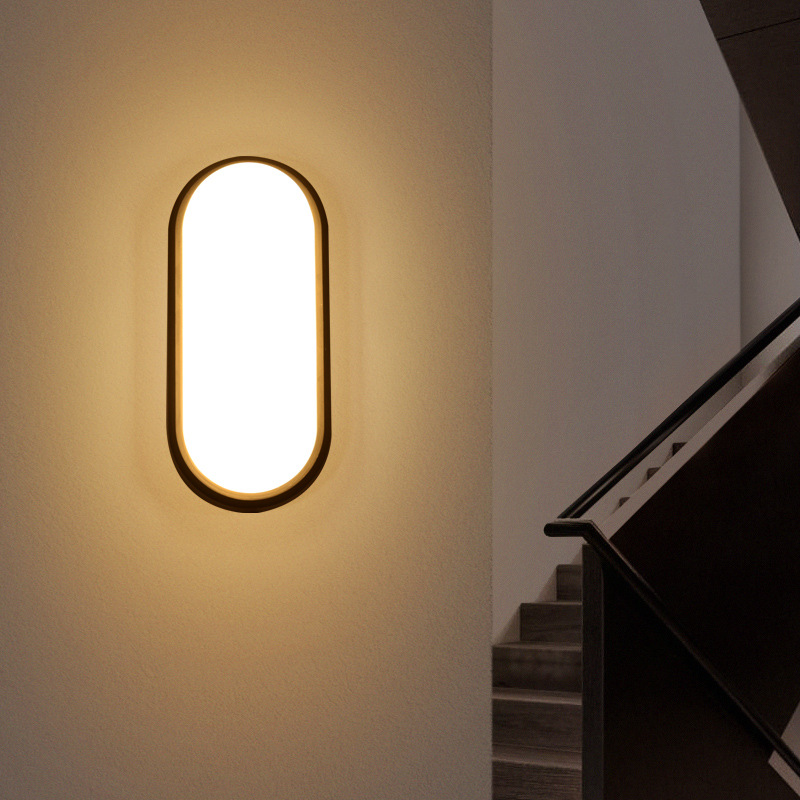 Outdoor wall light Waterproof balcony terrace ceiling light Home courtyard bedroom stairs bathroom bathroom LED wall light Item Picture