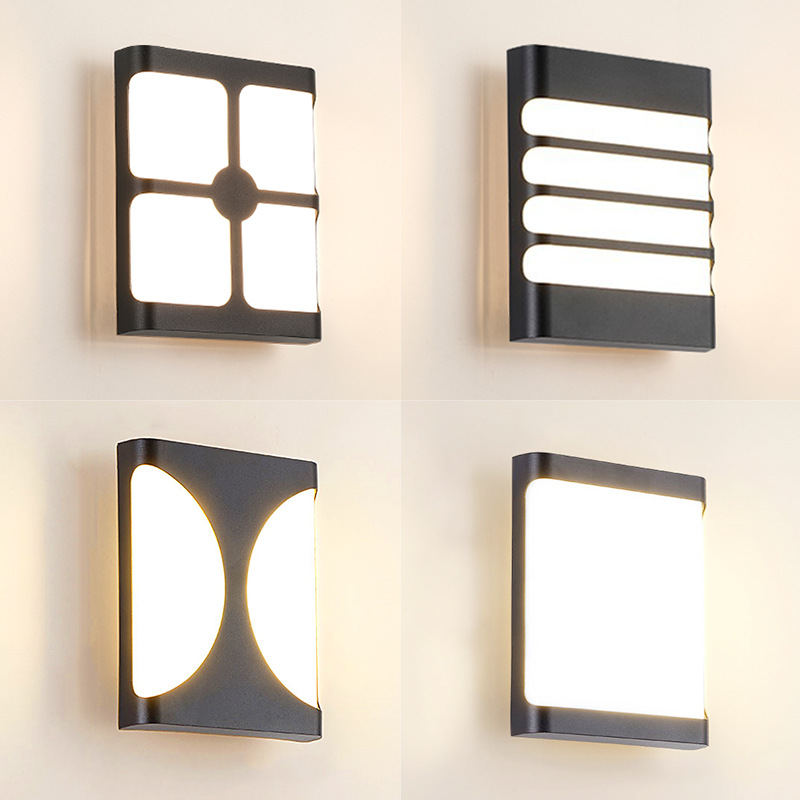 Wall light Outdoor courtyard garden wall decorative light corridor corridor home balcony LED waterproof light for cross-border