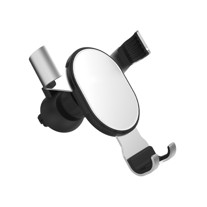 重力手机架/出风口手机架/汽车手机架白底实物图