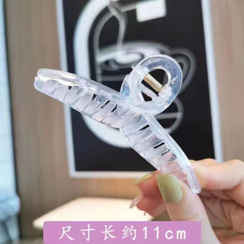 2022 new Zhao Lu Si with Japanese and Korean hair clip back of the head mermaid clip bath shark clip thumbnail