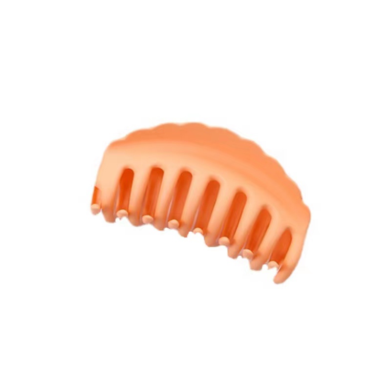 Internet celebrity large bath hair clip back hair clip candy color shark clip Korean mori tiara details Picture