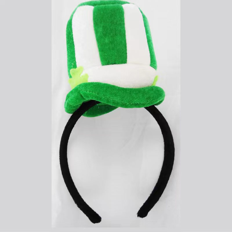 Irish headbands St. Patrick's Day headbands Green headbands Shamrock headbands Festive headbands thumbnail