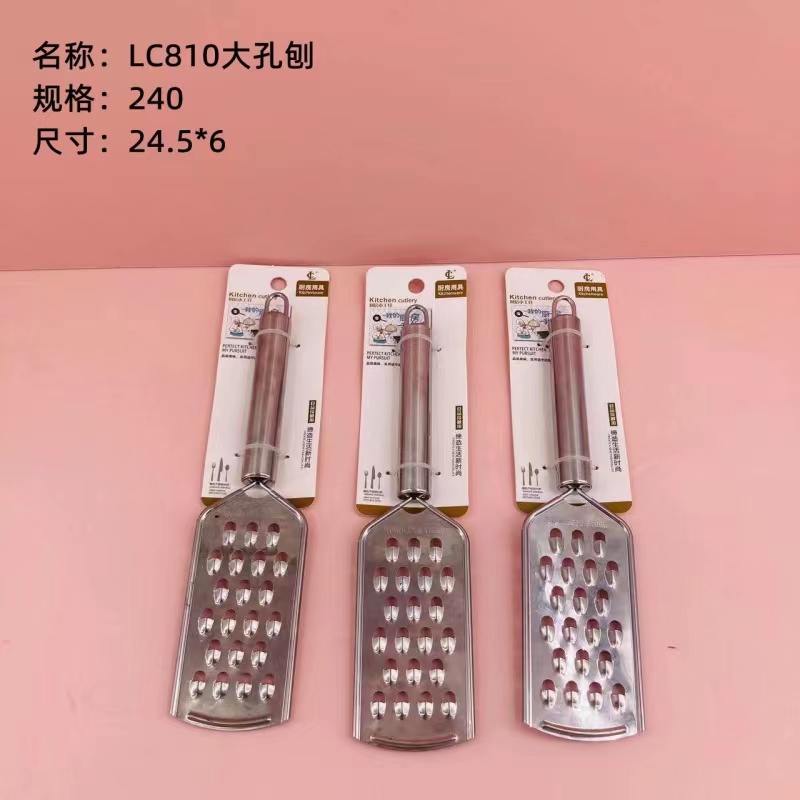 Kitchen stainless steel grater, ginger grater, household manual potato and radish grater, supermarket supply and distribution kitchenware pic 5