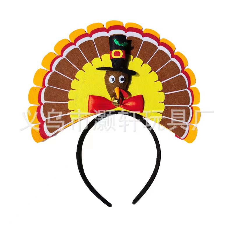 Thanksgiving Turkey feather bell band leg band Thanksgiving Turkey feather bell band leg band thumbnail
