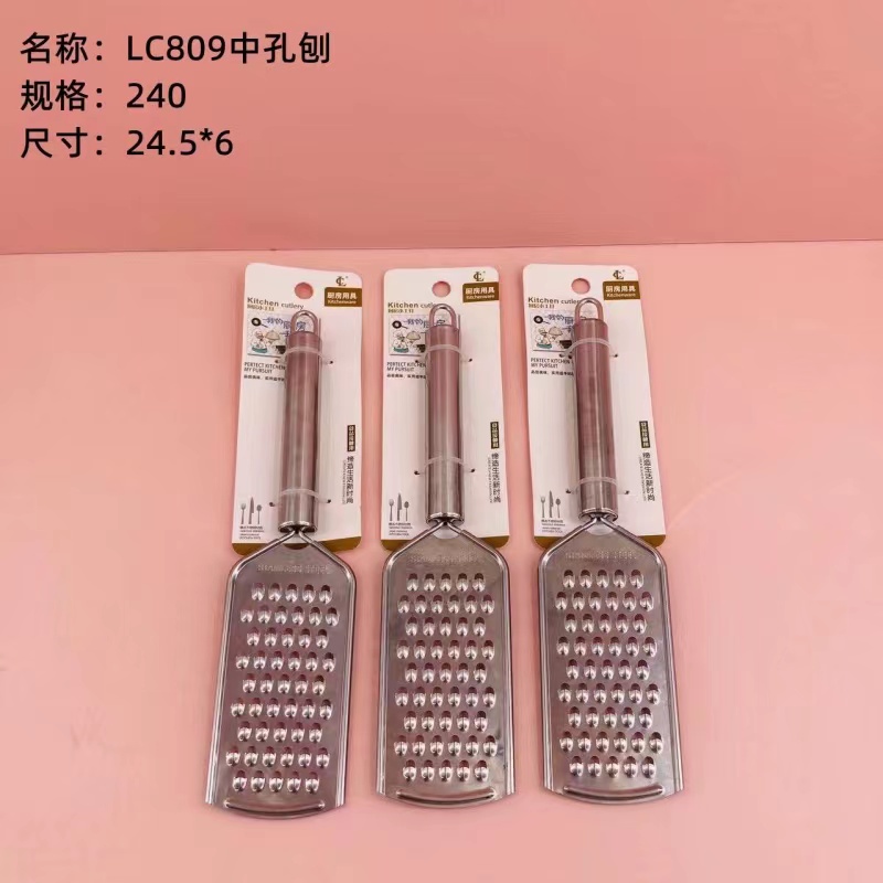 Kitchen stainless steel grater, ginger grater, household manual potato and radish grater, supermarket supply and distribution kitchenware pic 7