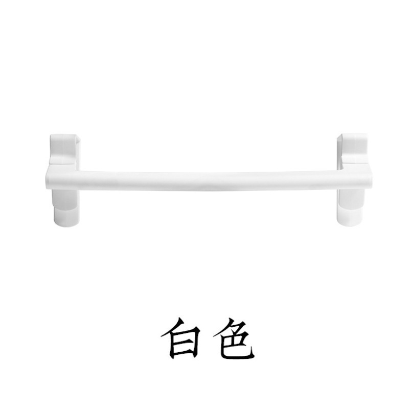 Hanging kitchen cabinet door rag rack