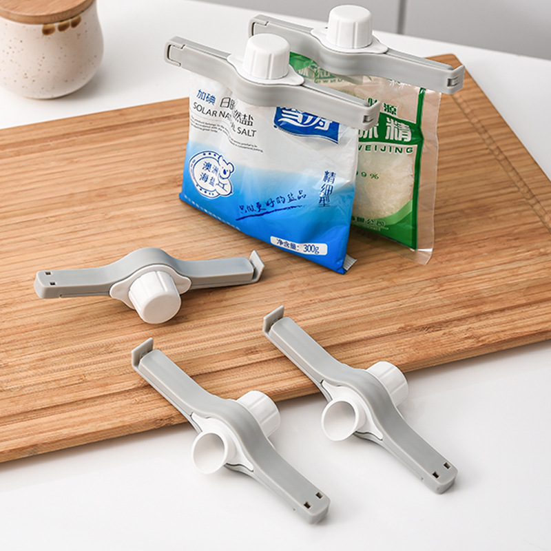 Food plastic bag sealing clip