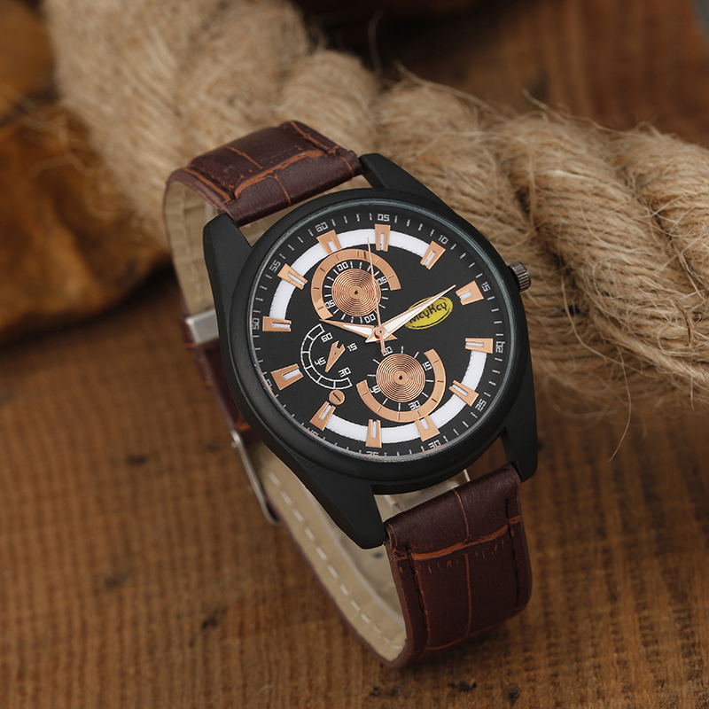 手表工厂直营一件代发品牌手表皮带手表男士手表男表 Watch详情12