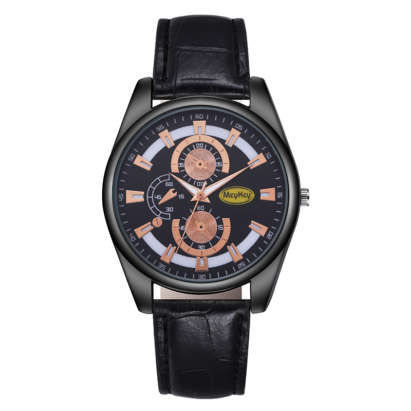 手表工厂直营一件代发品牌手表皮带手表男士手表男表 Watch详情3