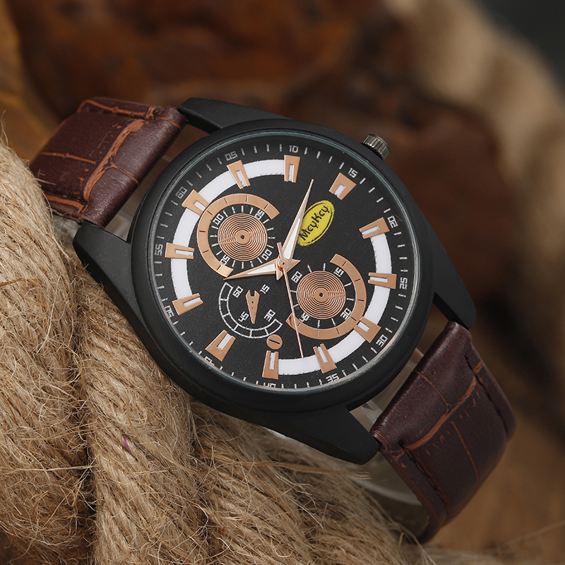 手表工厂直营一件代发品牌手表皮带手表男士手表男表 Watch详情11