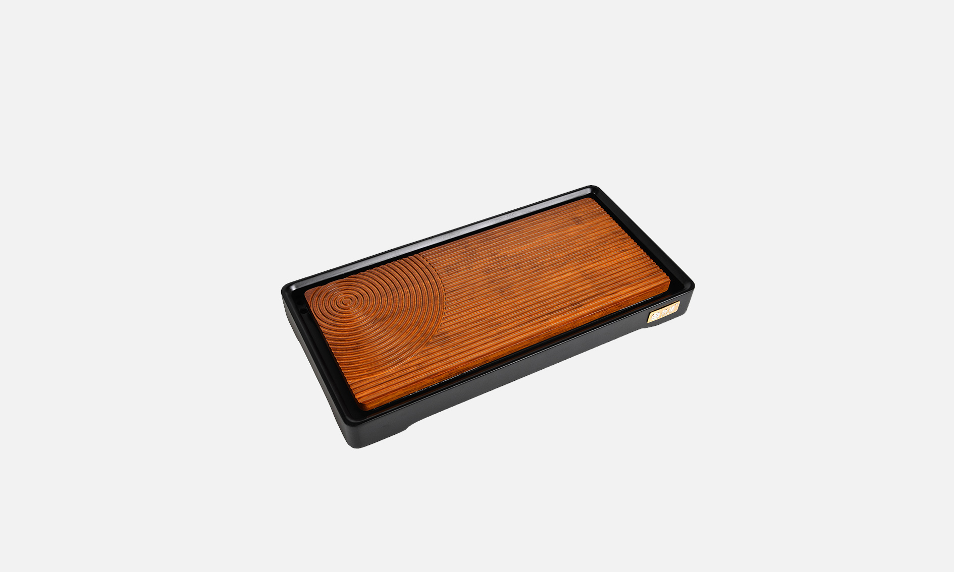 The Lianchi tea tray is simple, elegant, light luxury, versatile for home and office use, and easy to clean pic 2