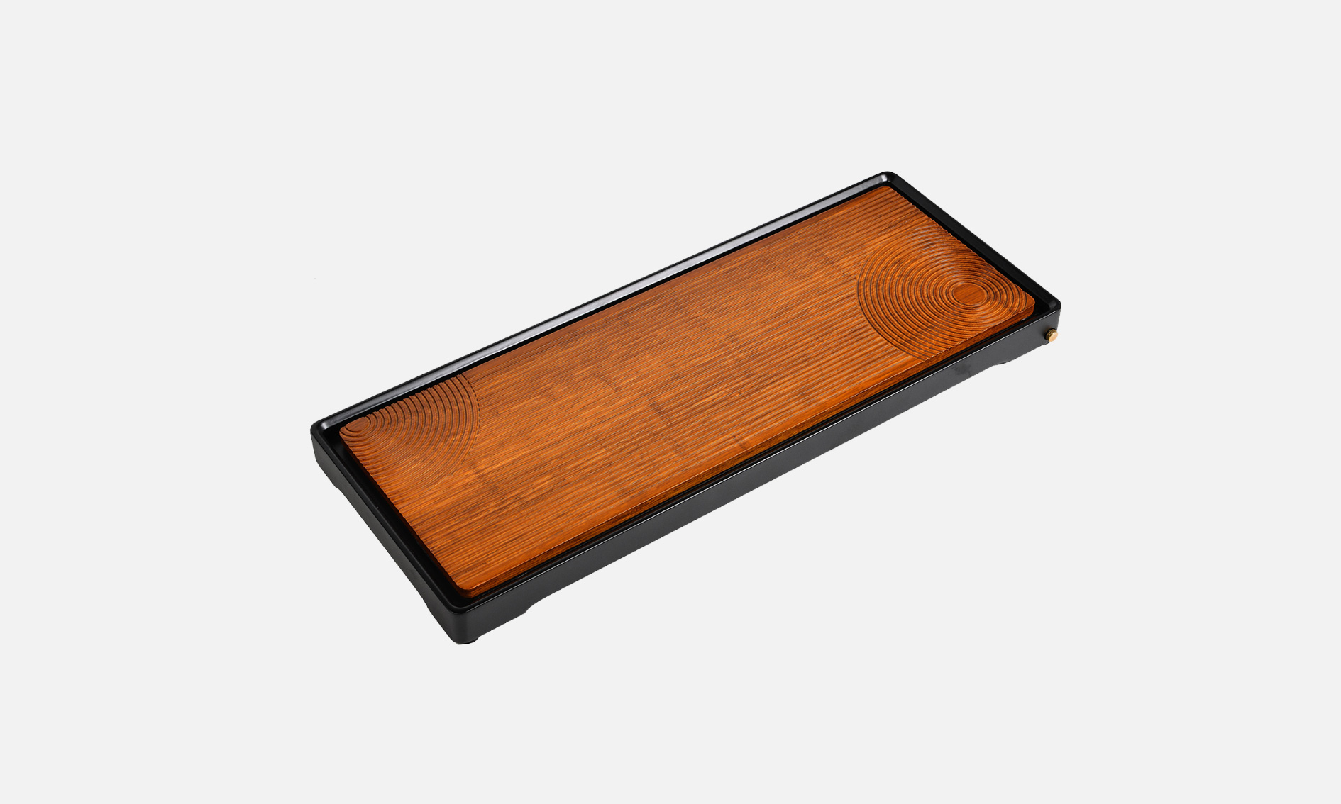 The Lianchi tea tray is simple, elegant, light luxury, versatile for home and office use, and easy to clean pic 1