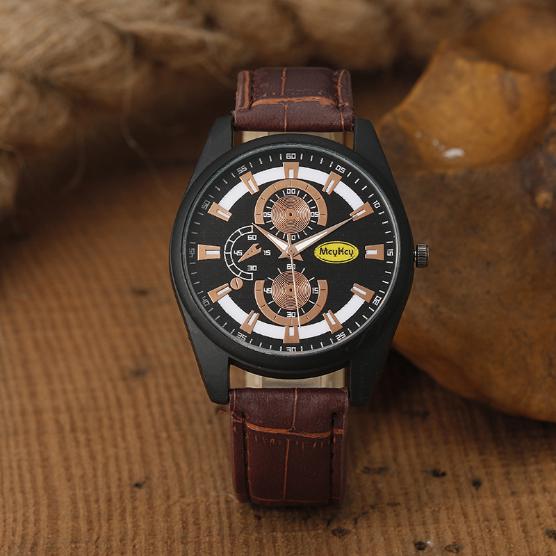 手表工厂直营一件代发品牌手表皮带手表男士手表男表 Watch详情9