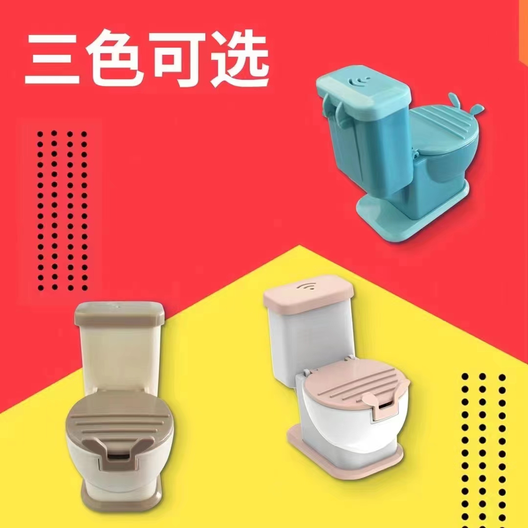 创意马桶支架手机平板通用带香薰马卡龙色 桌面摆件追剧网课手机支架  详情1