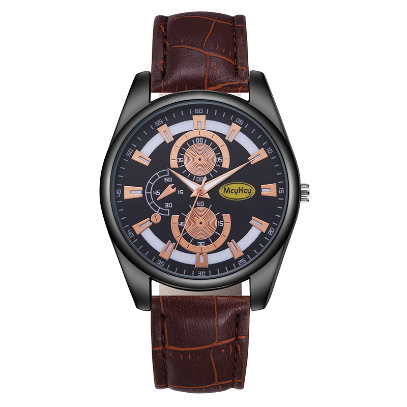 手表工厂直营一件代发品牌手表皮带手表男士手表男表 Watch详情4