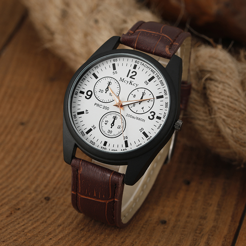 Brand watch manufacturers wholesale direct foreign trade quartz watch men's watch Tiktok men's watch foreign trade new brand watch custom processing watch
