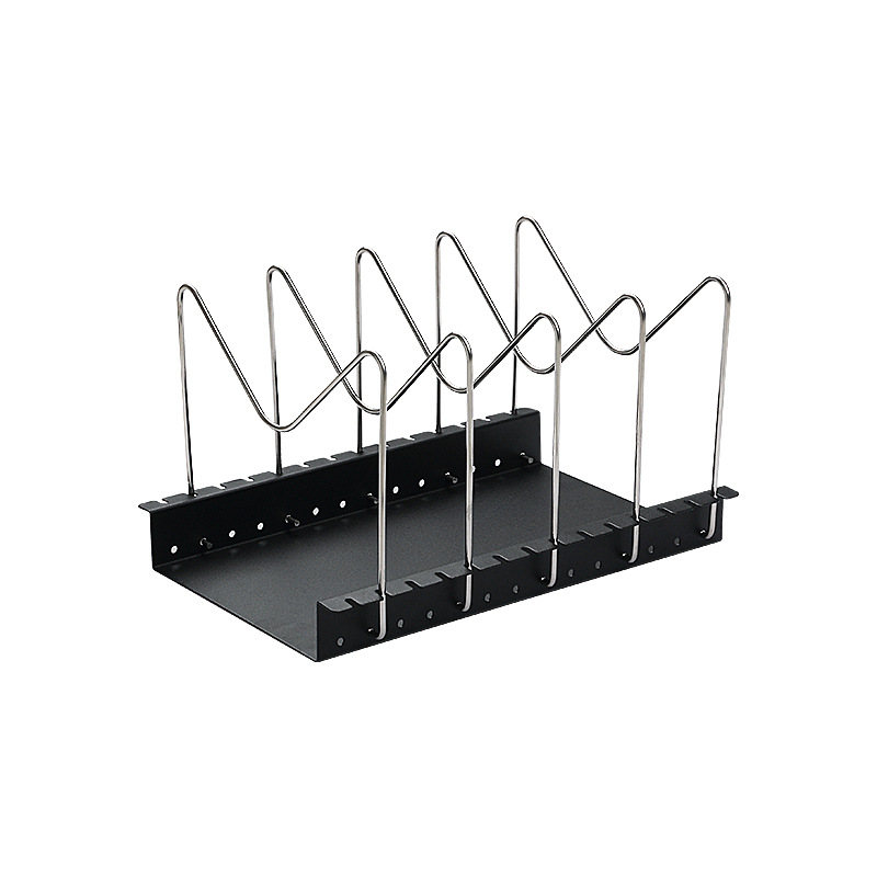 Adjustable carbon steel lid holder