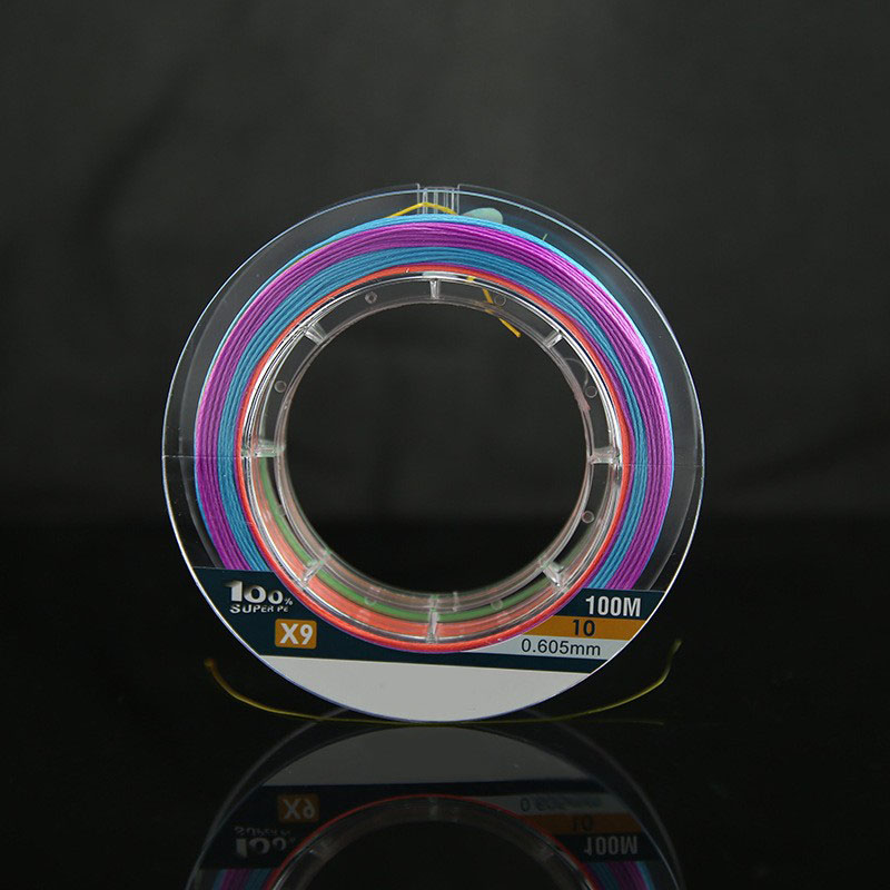 9编高密度大力马PE线 精编100米 150米足米编织线 海钓专用渔线详情图3