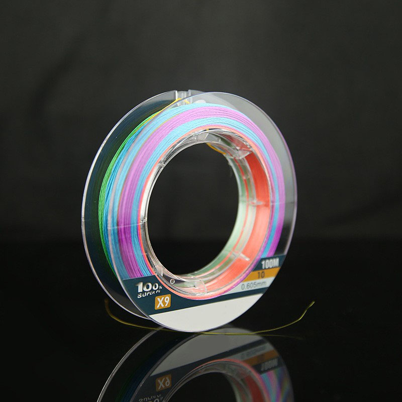 9编高密度大力马PE线 精编100米 150米足米编织线 海钓专用渔线详情图4