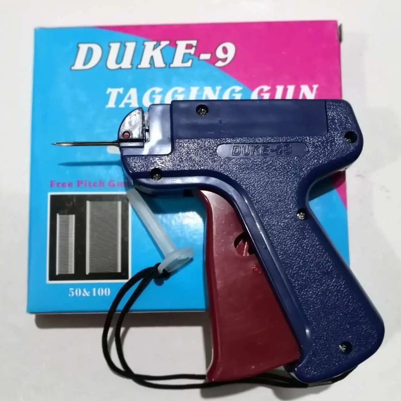 DUKE9L Tag gun 4.2, steel needle, thick rubber needle, trademark gun, label gun, rubber needle gun, can be used for hats, scarves, clothes, gloves, pants, socks, towels and shoes pic 1