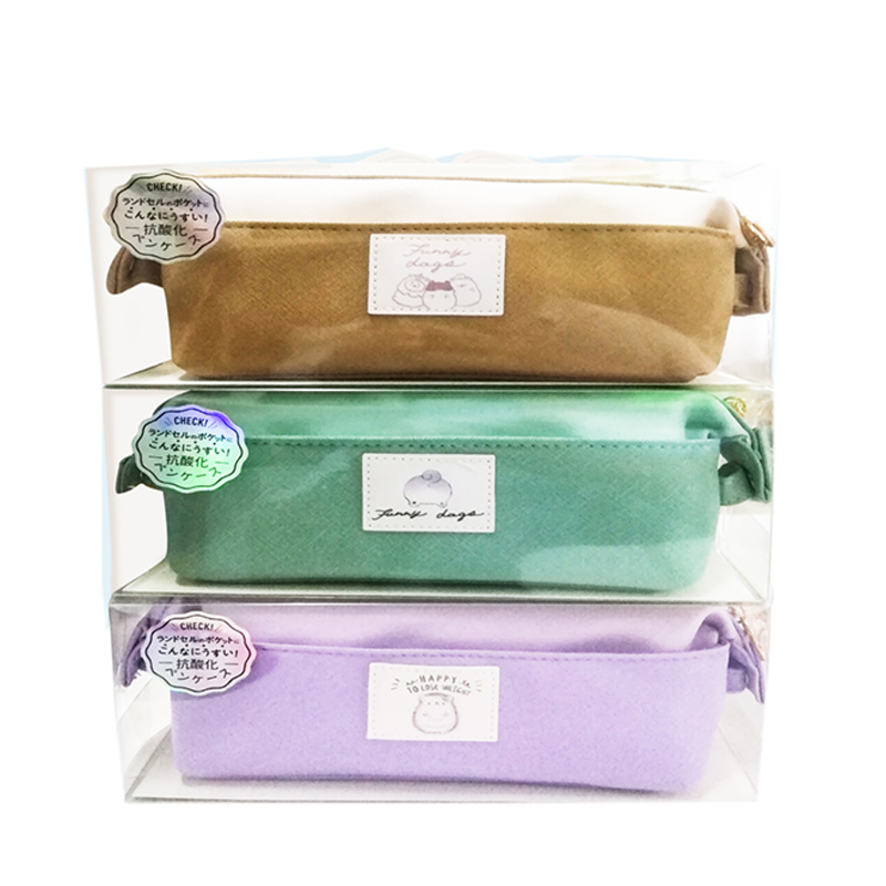 Large capacity acid resistant makeup bag series pen bag full figure