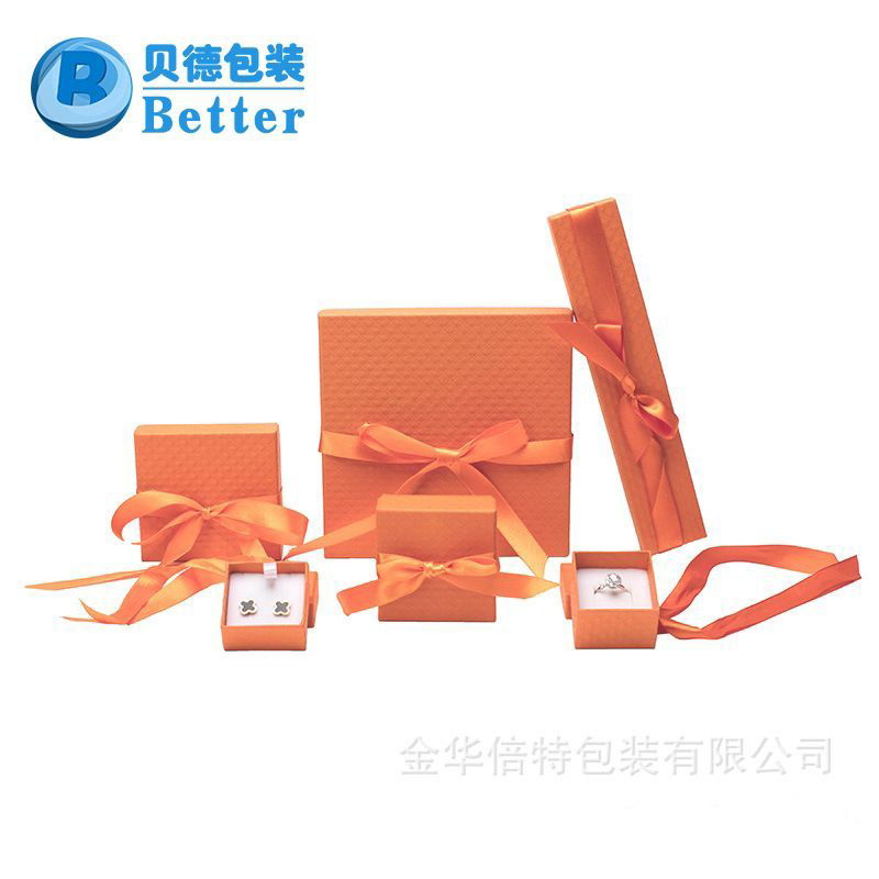 Source manufacturers direct high-end jewelry box necklace box bracelet box stud box gift box rose gift box bow gift box thumbnail
