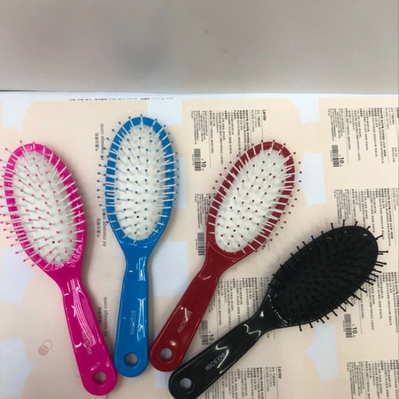 Airbag massage comb head comb 4 combs Korean version durable massage small comb air cushion comb hair comb details Picture