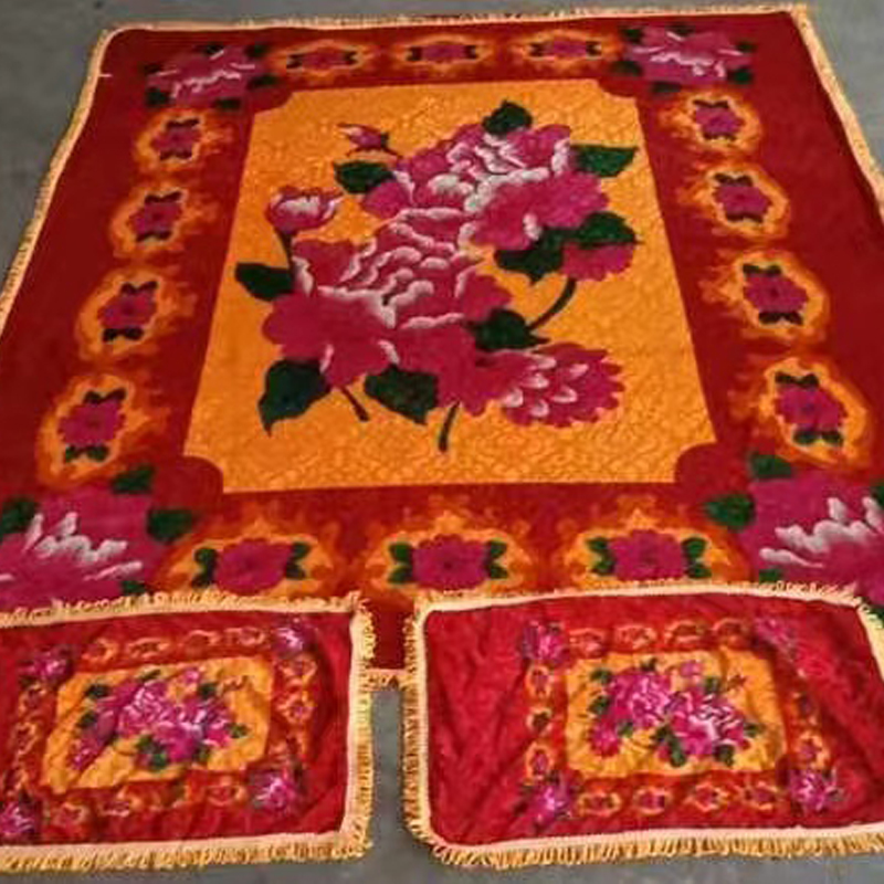 Canary Three-Piece Blanket Manufacturers Direct Home Comfort Fabric Soft Good Quality Item Picture