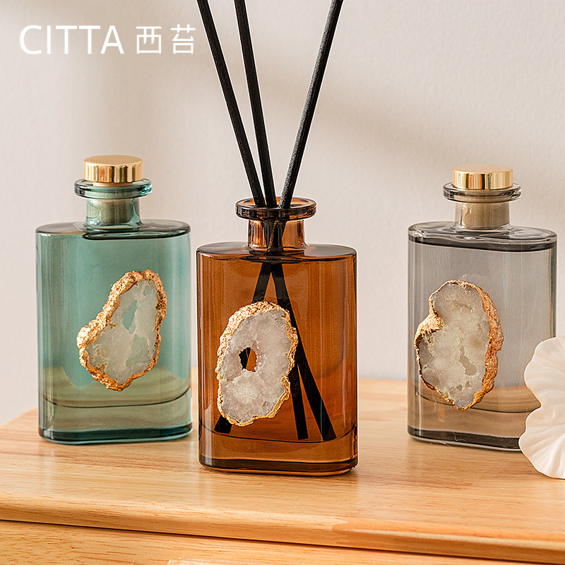 Agate geode aromatherapy