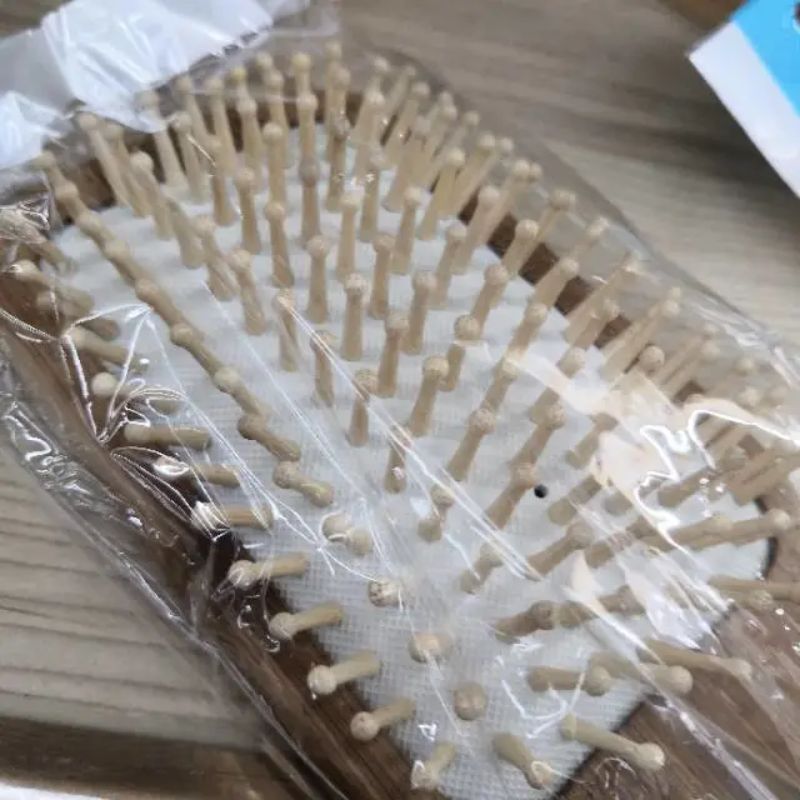 Log Massage Scalp Large Board Comb Circular Creative Head Comb Creative Head Comb Specification drawing