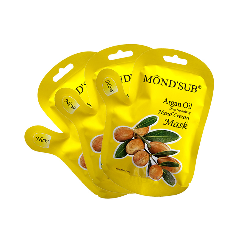 MONDSUB 摩洛哥坚果油深层滋养手膜 润泽一对装 手部护理详情图4
