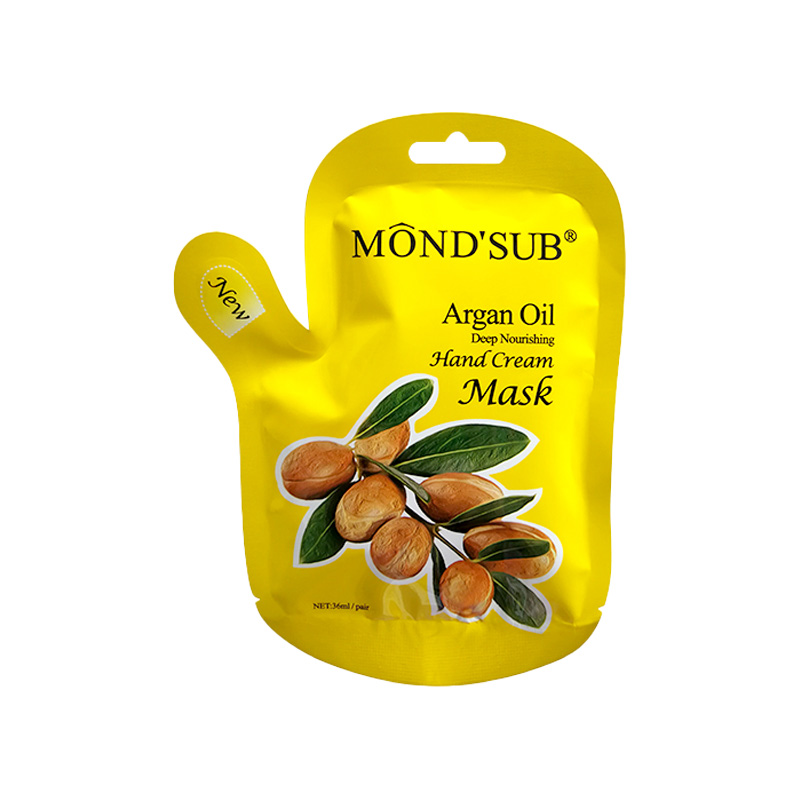 MONDSUB 摩洛哥坚果油深层滋养手膜 润泽一对装 手部护理