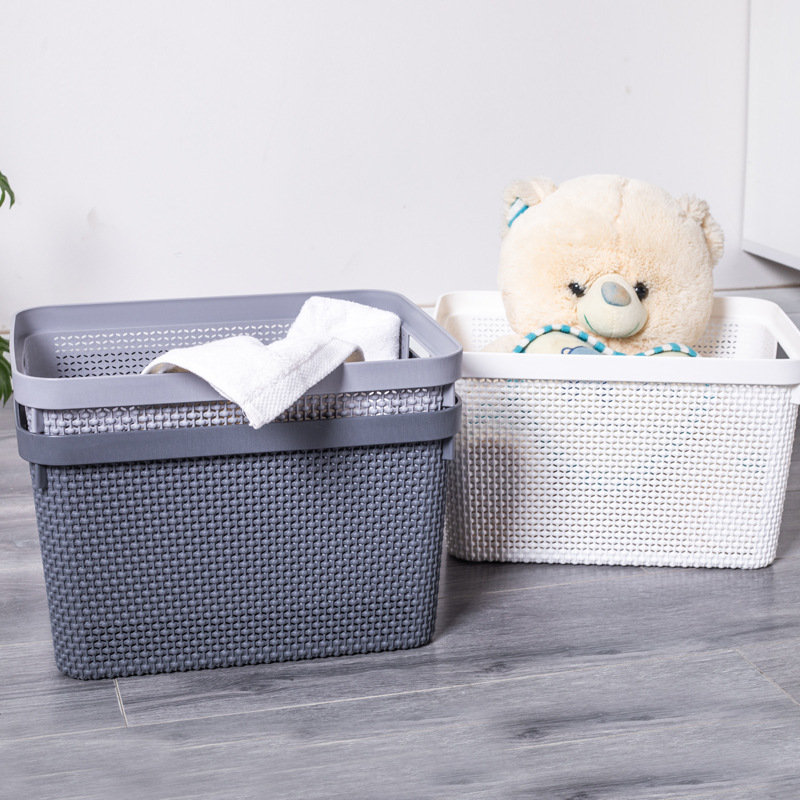 Plastic storage basket Storage basket