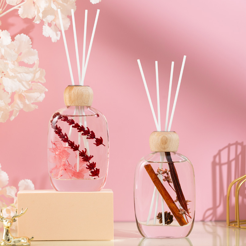 120ml wooden ball immortal flower