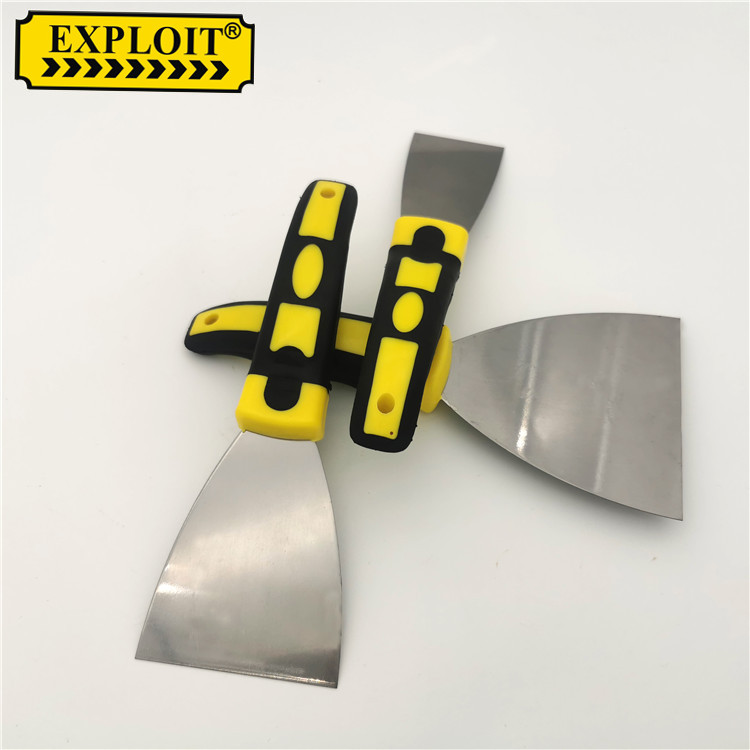 Scraper With Double Color Plastic Handle 3 "106159 thumbnail