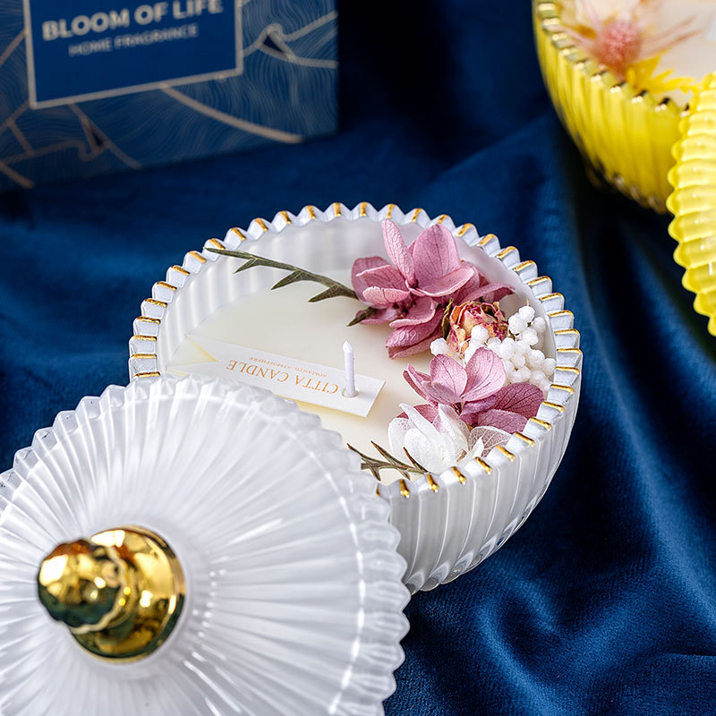 Decorative wax in gold cup thumbnail