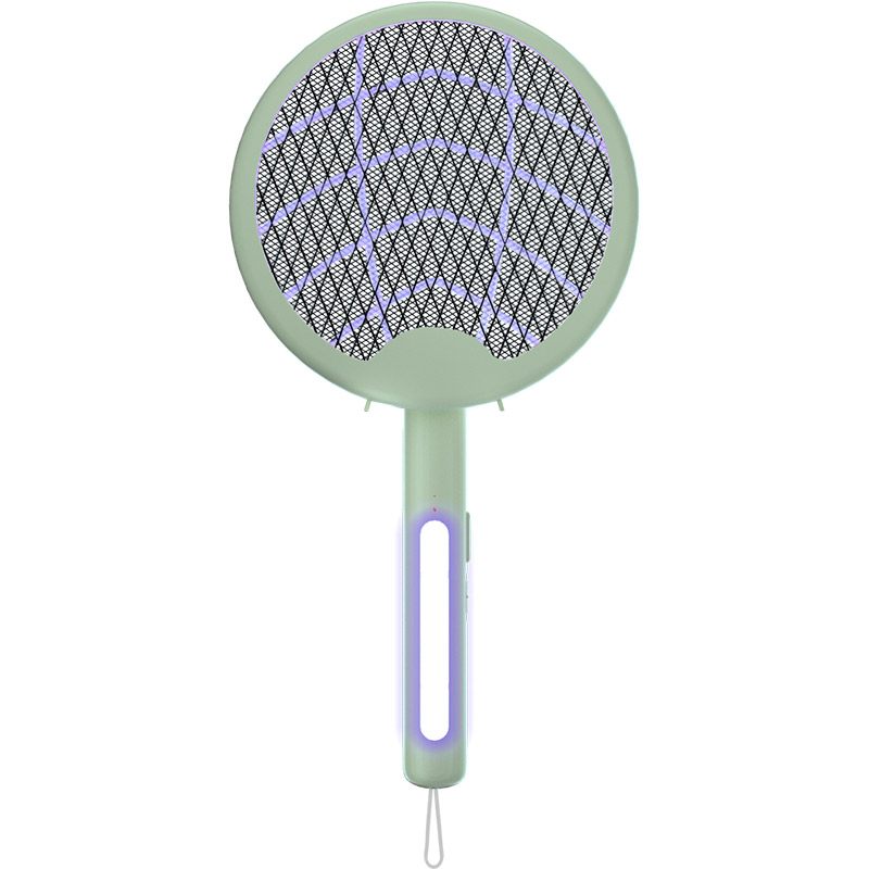 Multifunctional folding wall-mounted electric mosquito swatter three-in-one household mosquito killer lamp can be hung with intelligent insect-killing mosquito swatter thumbnail