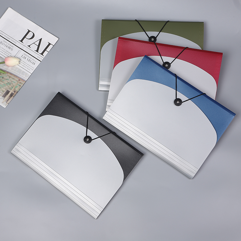 Thickened mixed color file bag student examination data storage book office supplies wholesale thumbnail