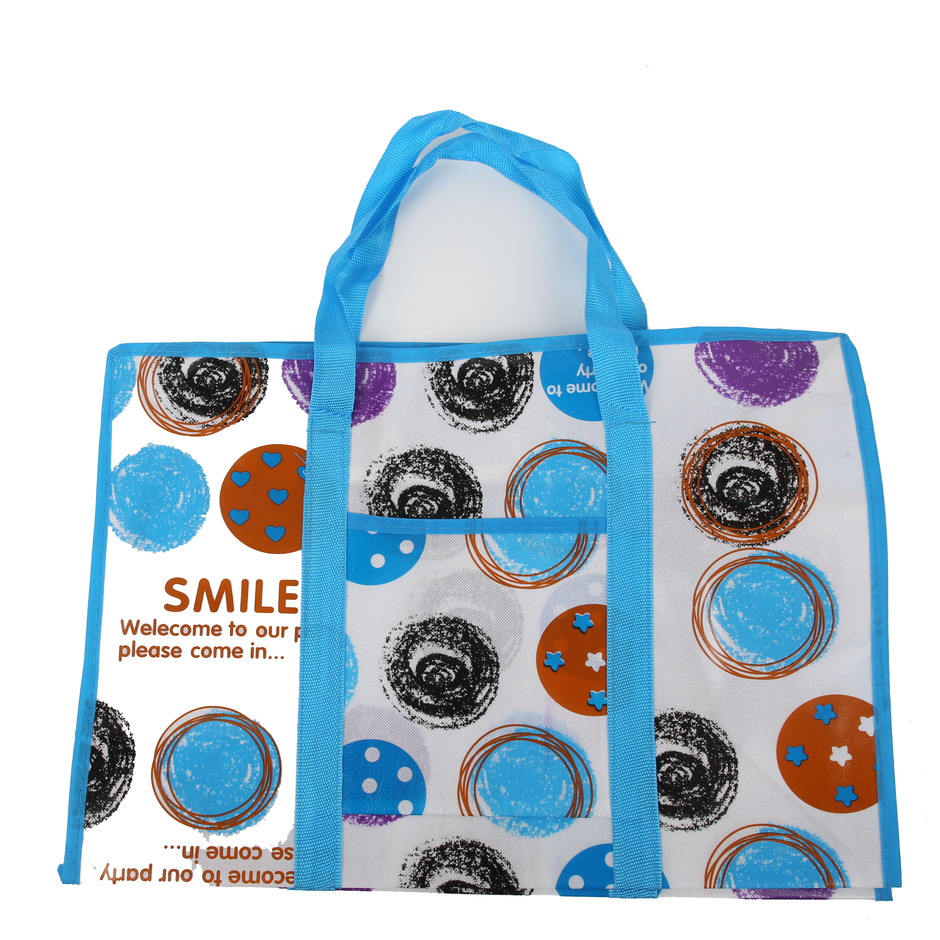 Handbag Woven Bag Environmental Protection Bag Non-Woven Bag Handbag Convenient Bag Wholesale Supermarket Shopping Bag Item Picture