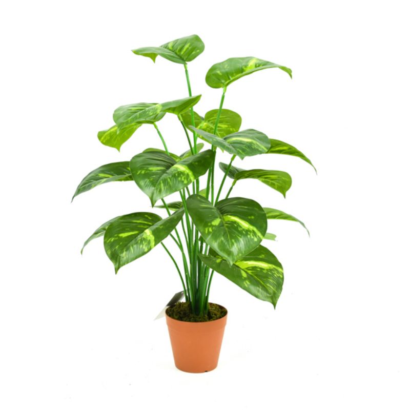 Nordic wind simulation green plant bionic turtle back bamboo plant decoration fake flower decoration living room indoor INS wind small pot 1 full figure
