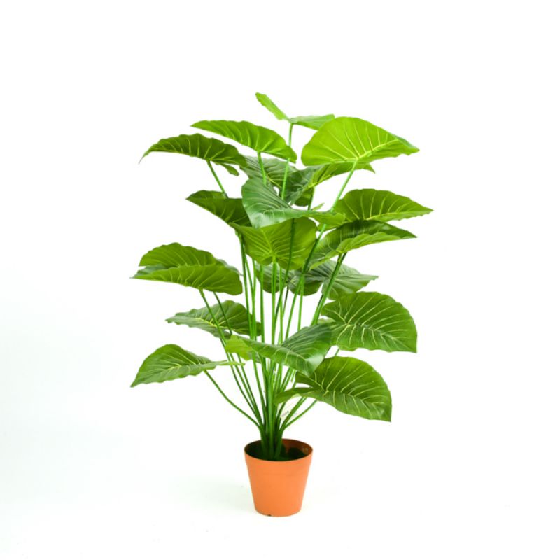 Living room simulation plant potted decoration fake green plant indoor floor decoration small bonsai simple creative fake flower decoration 1 details Picture
