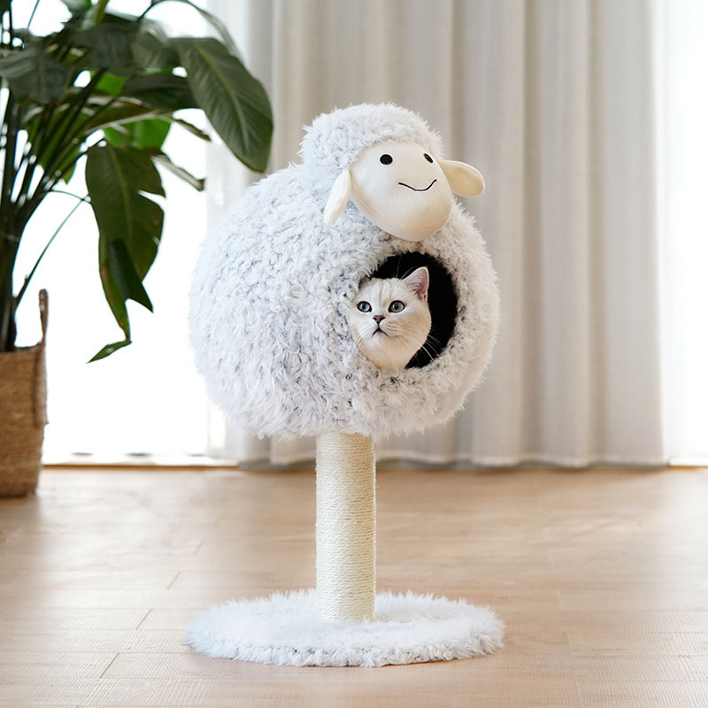 TS Lamb cat litter cat bed cat crawl cat litter cat tree cat toy cat scratch post cat litter pet supplies