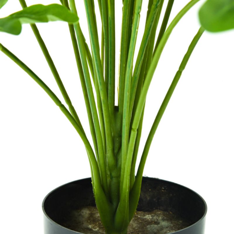 The living room of the simulated plant potted decoration fake green plant indoor floor decoration small bonsai simple creative fake flower decoration 7 details Picture